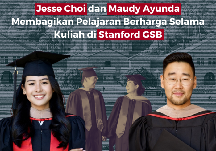 Jesse Choi dan Maudy Ayunda Membagikan Pelajaran Berharga Selama Kuliah di Stanford GSB